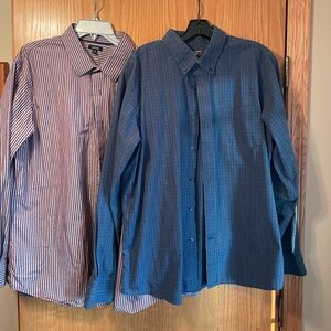 Dockers Button Down Shirt and Apt 9 shirt both NWOT. XL.